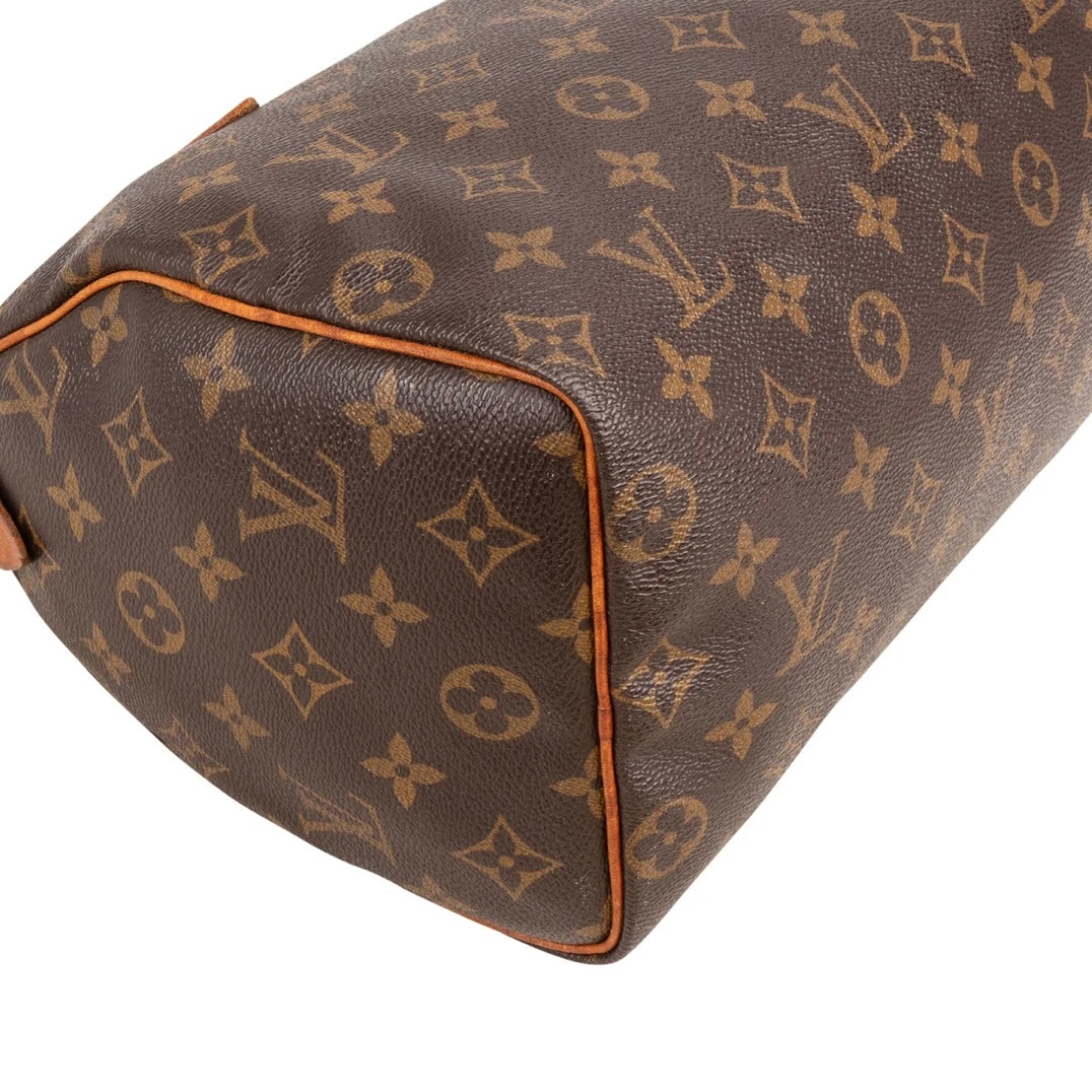 Louis Vuitton Monogram Canvas Speedy 25 Handbag