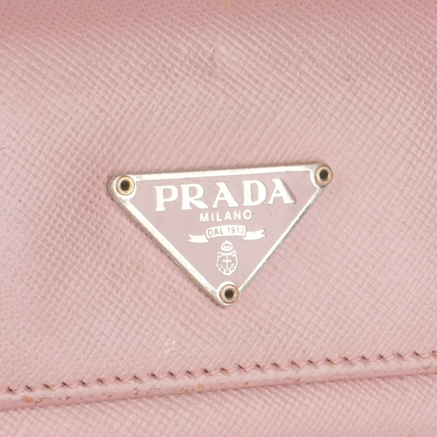 Prada Saffiano Leather Keyholder