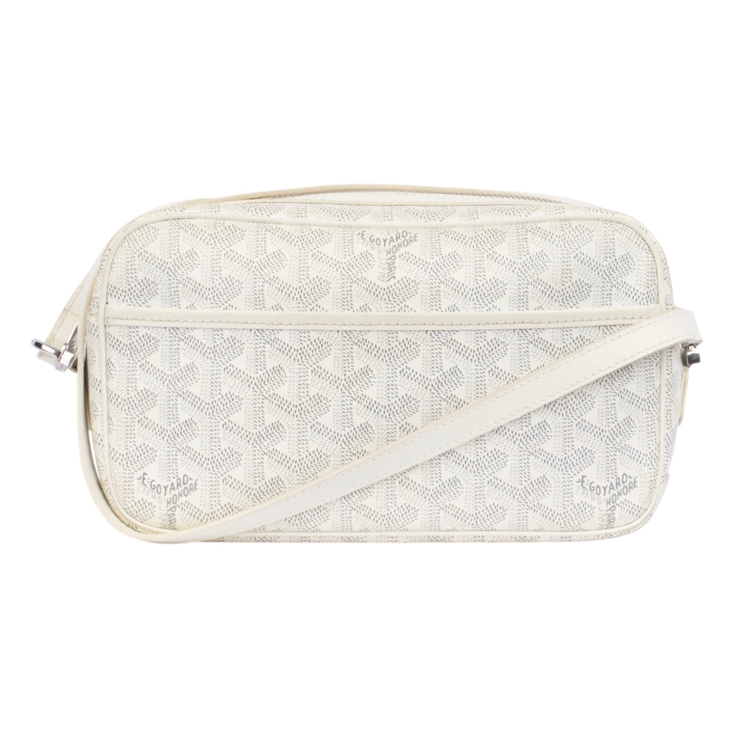 Goyard Cap Vert Goyardine Crossbody Bag
