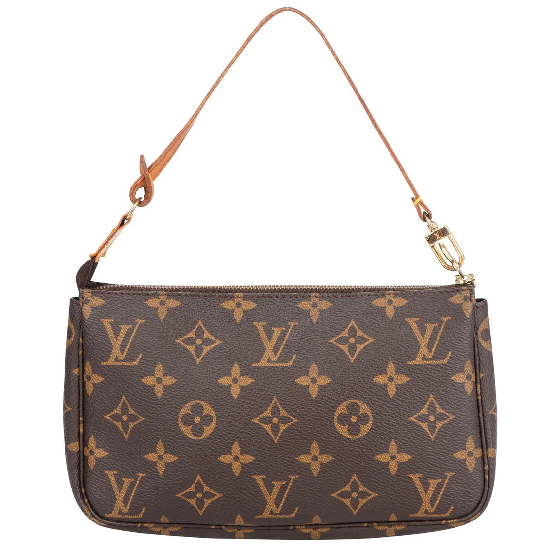 Louis Vuitton Canvas Monogram Pochette Handbag