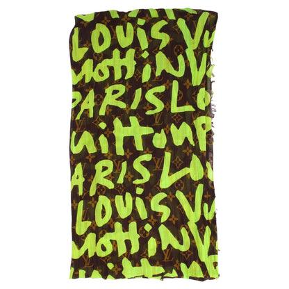 Louis Vuitton x Stephen Sprouse Monogram Graffiti Scarf