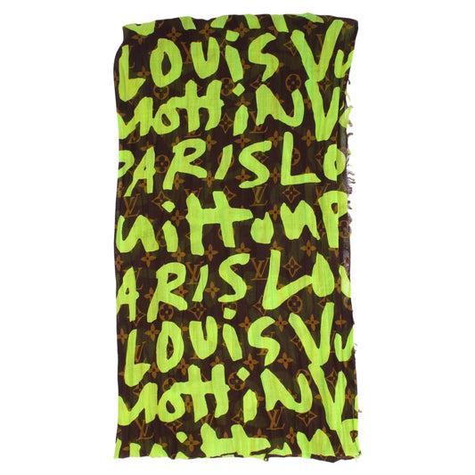 Louis Vuitton x Stephen Sprouse Monogram Graffiti Scarf