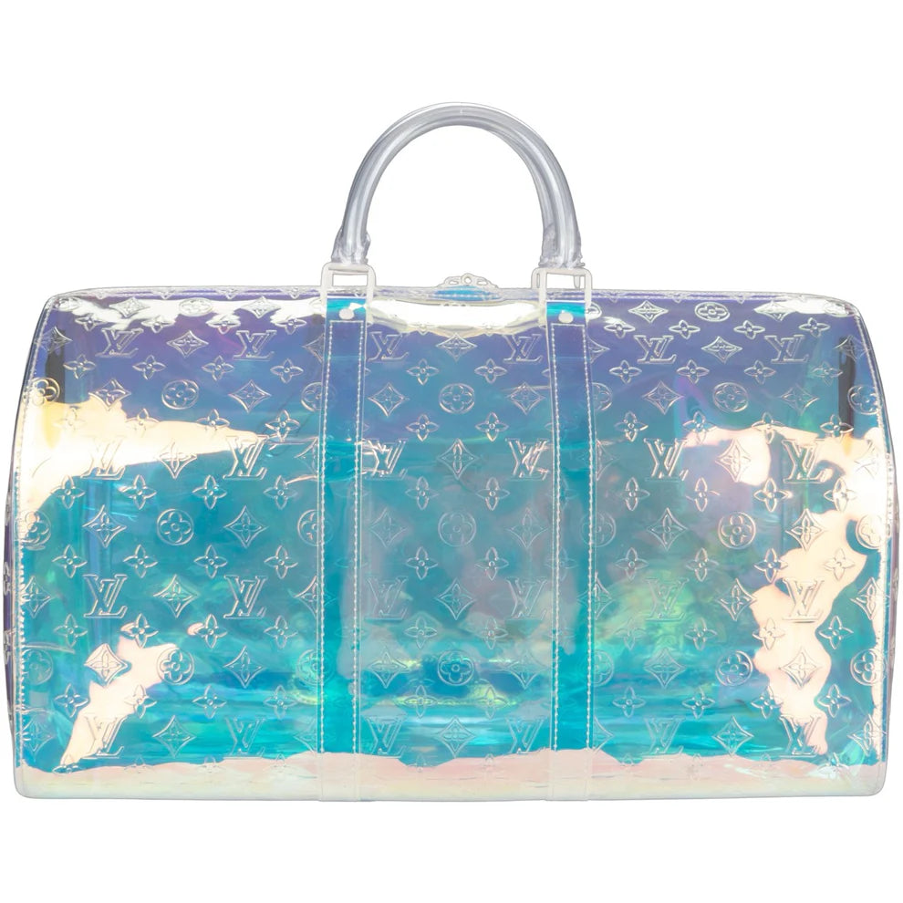 Louis Vuitton Transparent Prism By Virgil Abloh Keepall Bandouliere 50