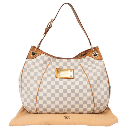 Louis Vuitton Damier Azur Monogram Galliera PM Handbag