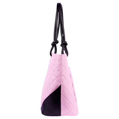 Chanel Quilted Lambskin Cambon Shoulder Bag