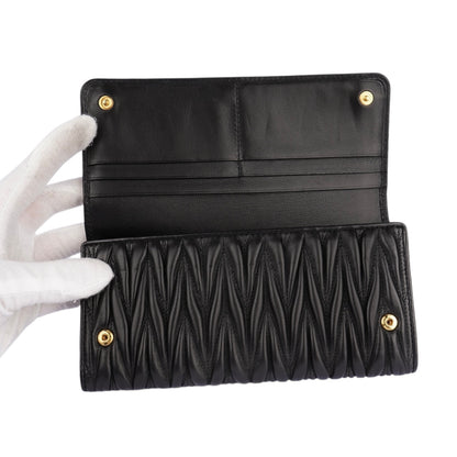 Miu Miu Quilted Leather Wallet