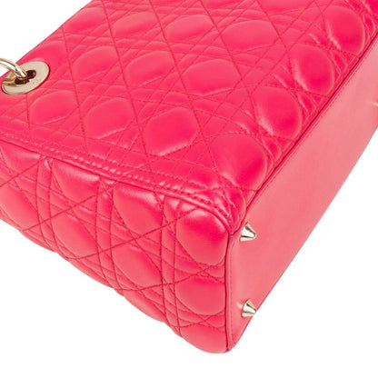 Christian Dior Quilted Leather Lady Dior Handbag