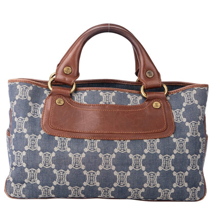 Celine Denim Maccadam Monogram Boogie Handbag