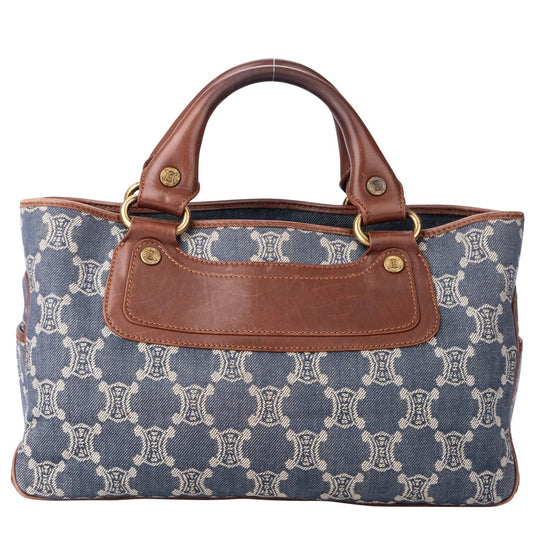 Celine Denim Maccadam Monogram Boogie Handbag