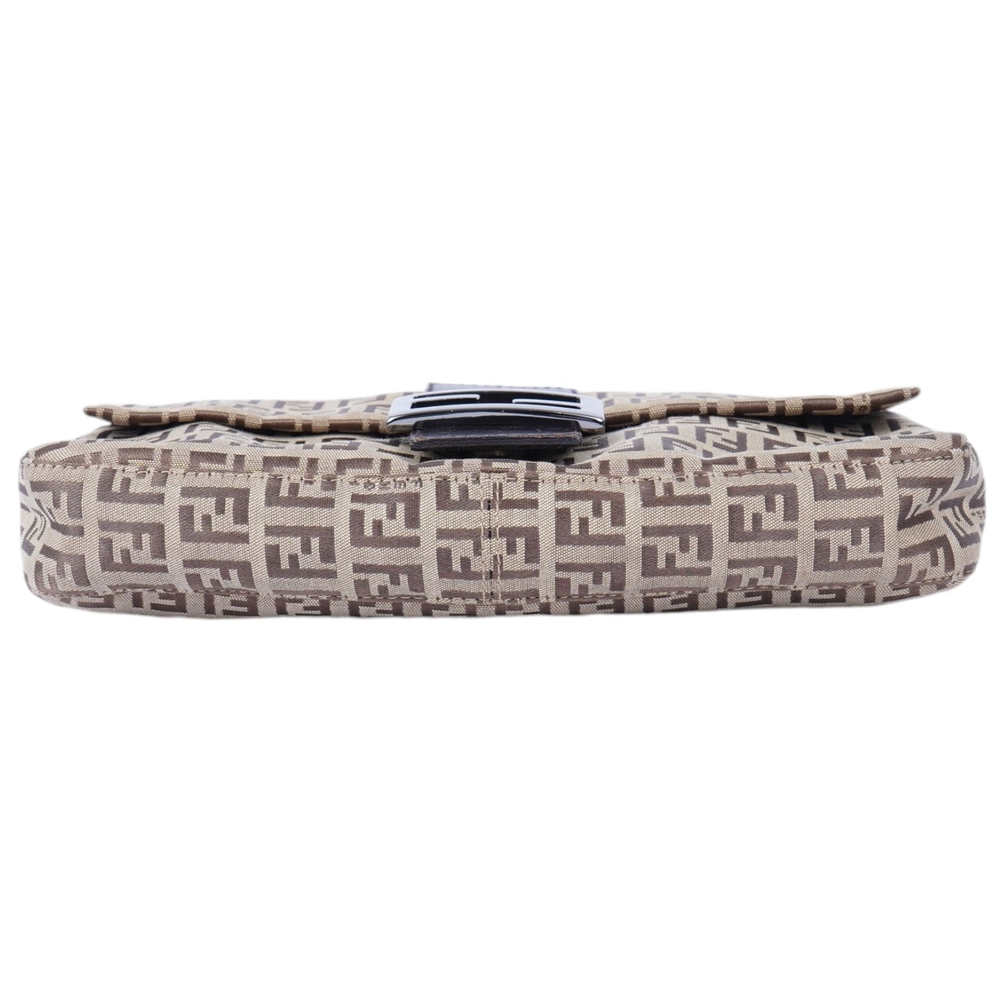 Fendi FF Monogram Baguette Shoulder Bag