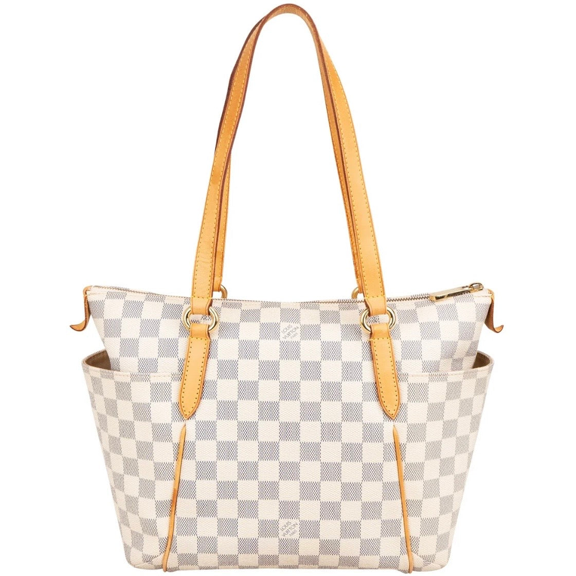 Louis Vuitton Monogram Damier Azur Canvas Totally PM Shoulder Bag