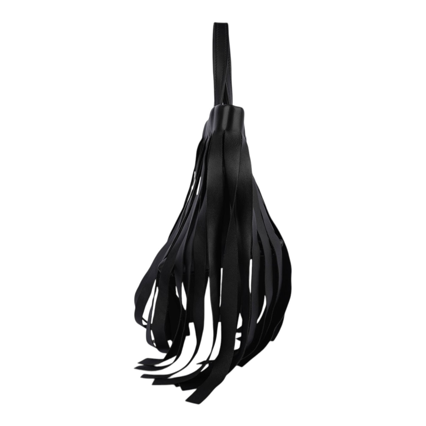 Balenciaga Fringe Laundry Cabas Tote Bag