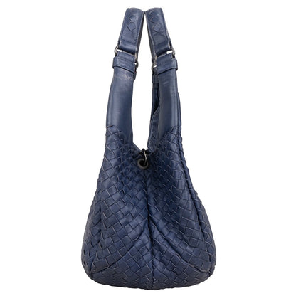 Bottega Veneta Intrecciato Leather Small Hobo Shoulder Bag