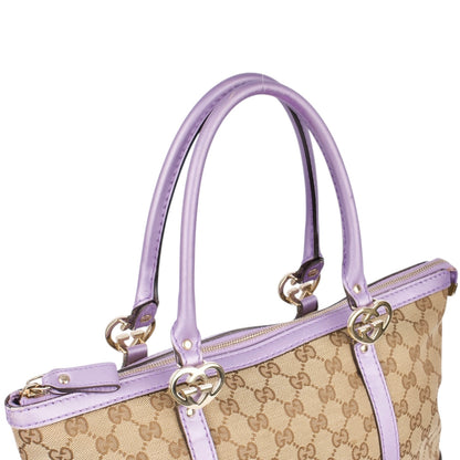 Gucci Brown GG Canvas Lovely Tote Bag