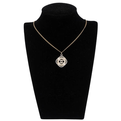 Chanel Crystal CC Necklace
