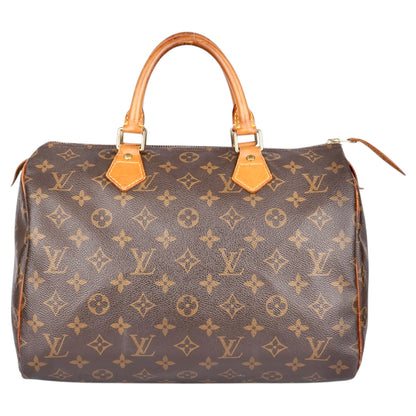 Louis Vuitton Canvas Monogram Speedy 30 Handbag