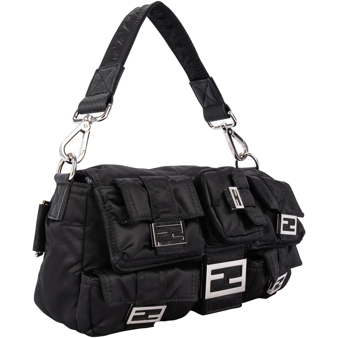 Fendi Baguette Cargo Multipocket Shoulder Bag