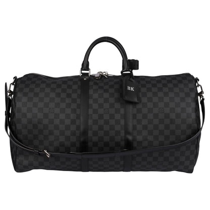 Louis Vuitton Monogram Damier Graphite Keepall 55 Bandoulière Travel Bag