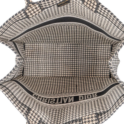 Christian Dior Houndstooth
Monogram Canvas
Book Tote Handbag