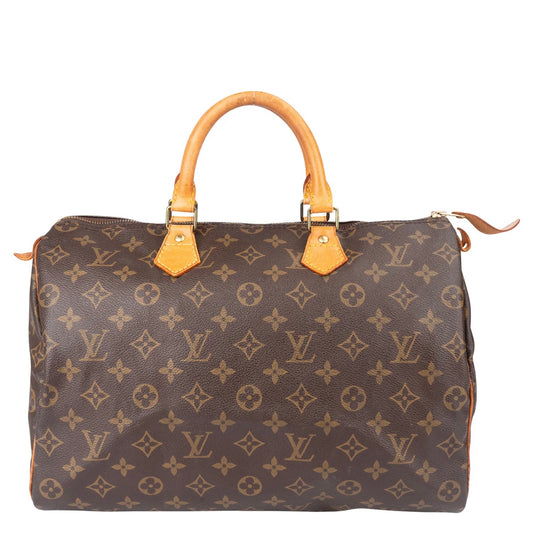 Louis Vuitton Canvas Monogram Speedy 30 Handbag