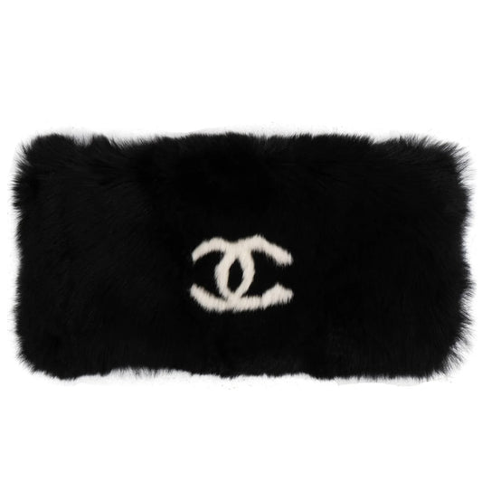 Chanel Fur CC Muffler Arm Warmer Armstulpe
