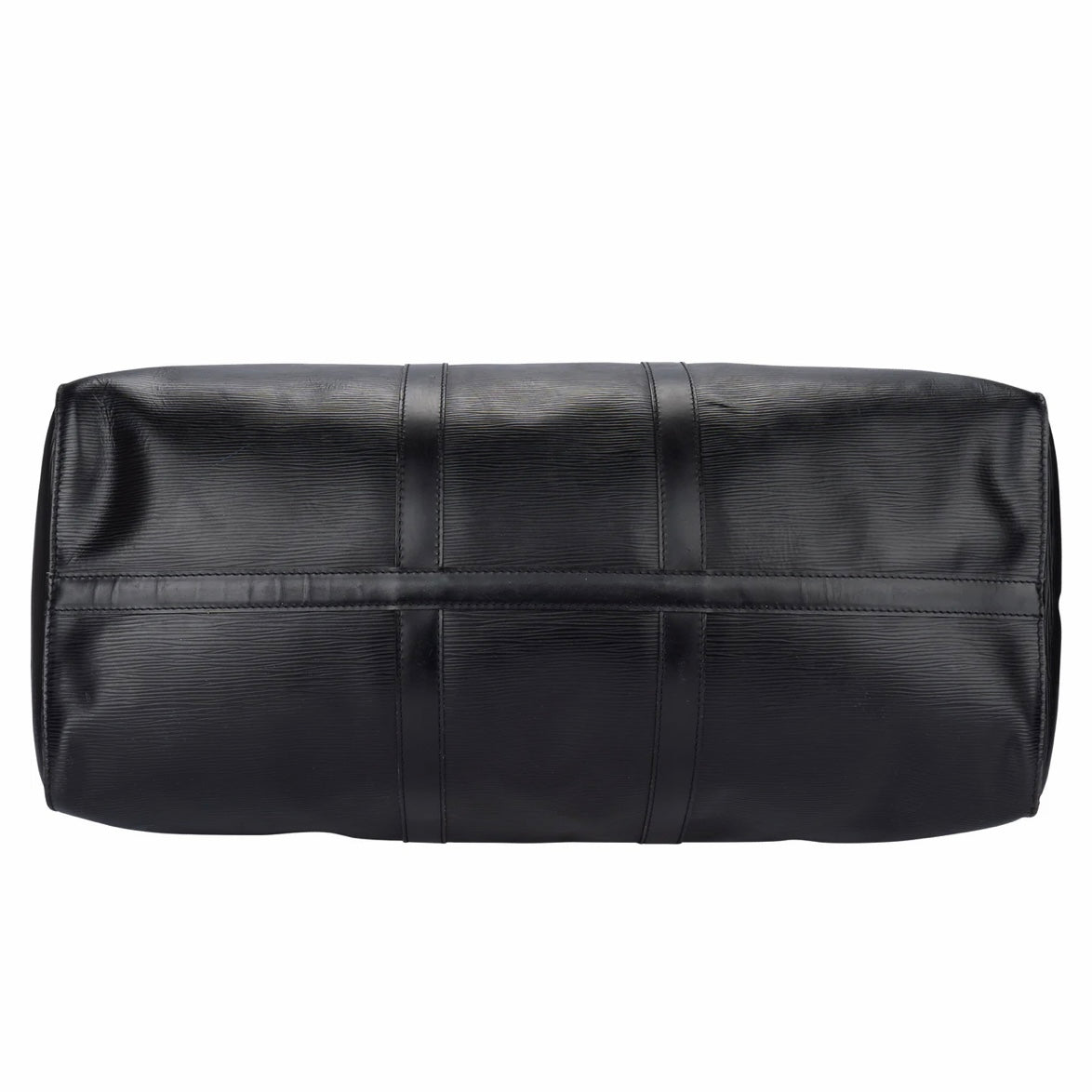 Louis Vuitton Noir Epi Leather Keepall 50