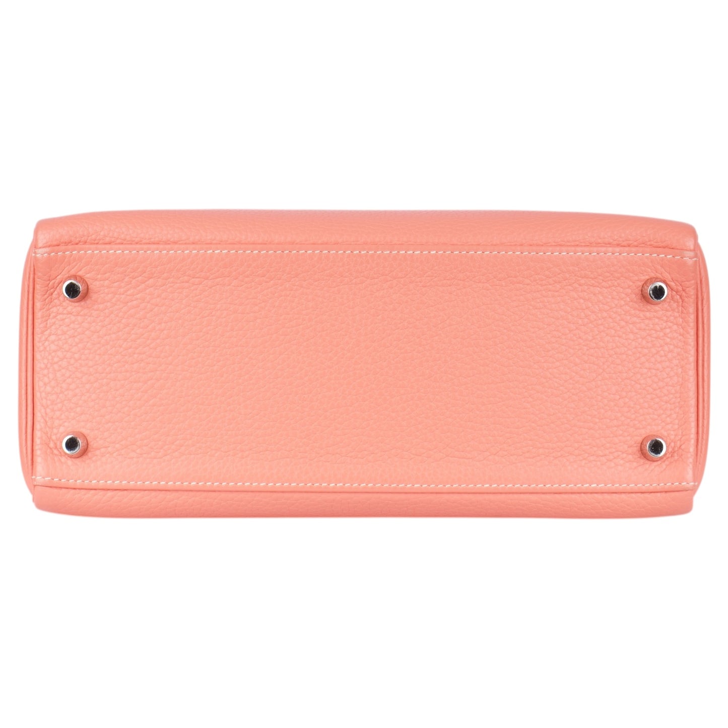 Hermès Rose Jaipur Kelly 28 Clemence Leather Handbag