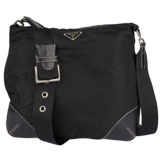 Prada Nylon Triangle Crossbody Bag