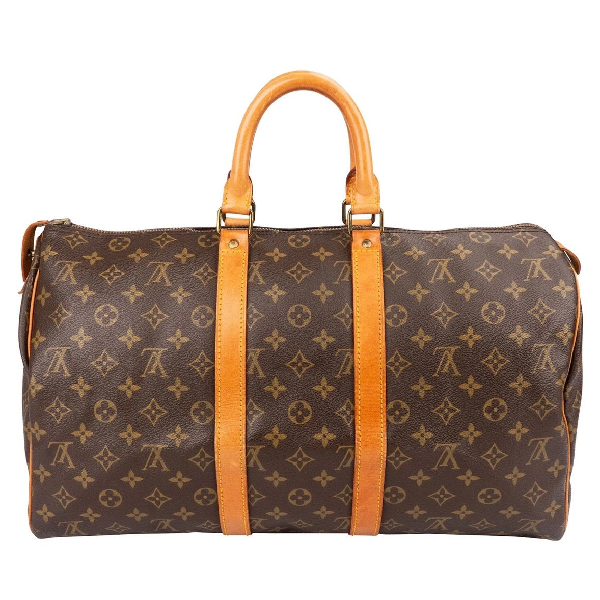 Louis Vuitton Monogram Canvas Keepall 45 Travel Bag
