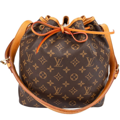 Louis Vuitton Monogram Canvas Sac Noé Petit Shoulder Bag