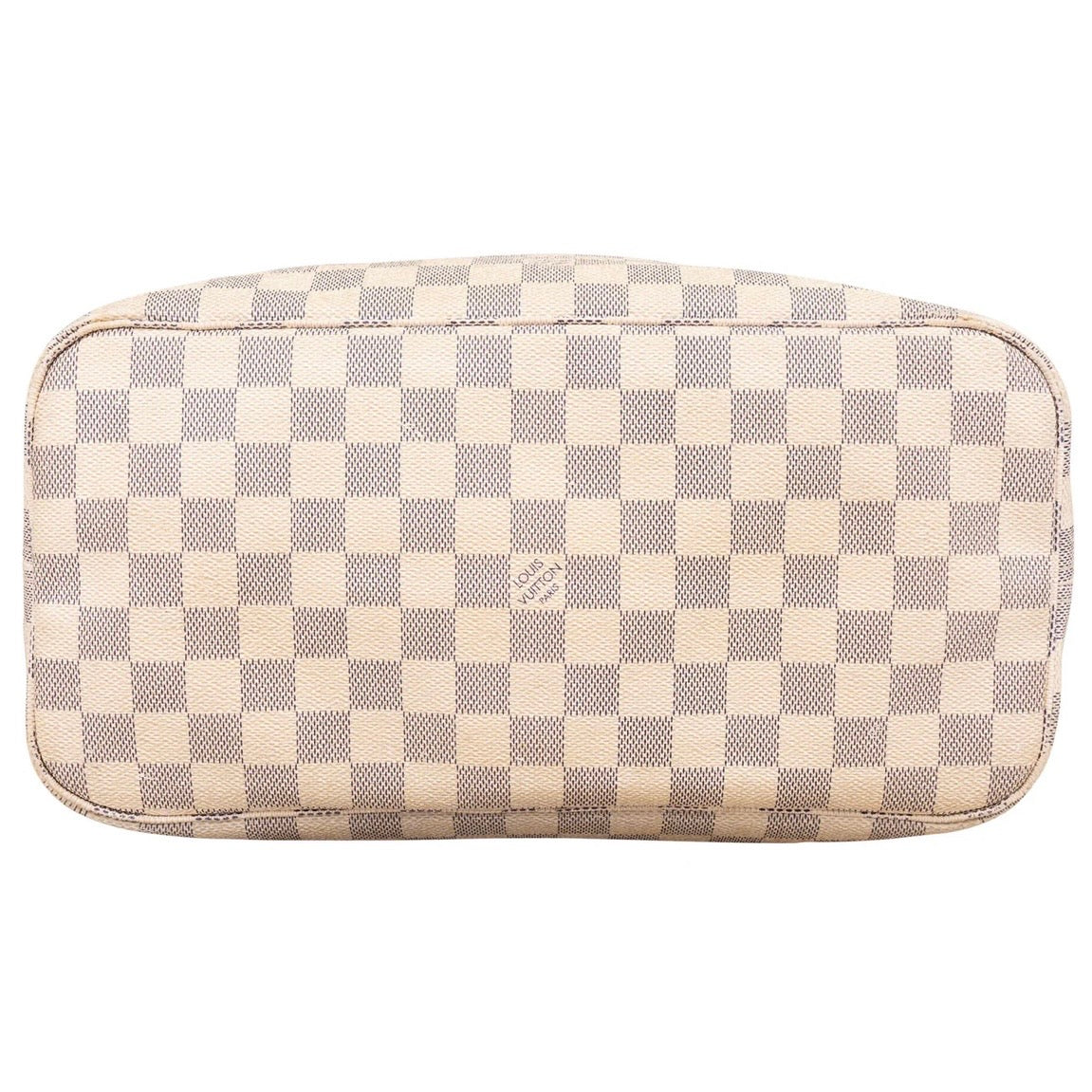 Louis Vuitton Monogram Damier Azur Canvas Neverfull MM Shoulder Bag