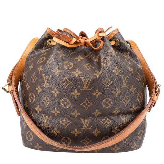 Louis Vuitton Canvas Monogram Sac Noe Petit