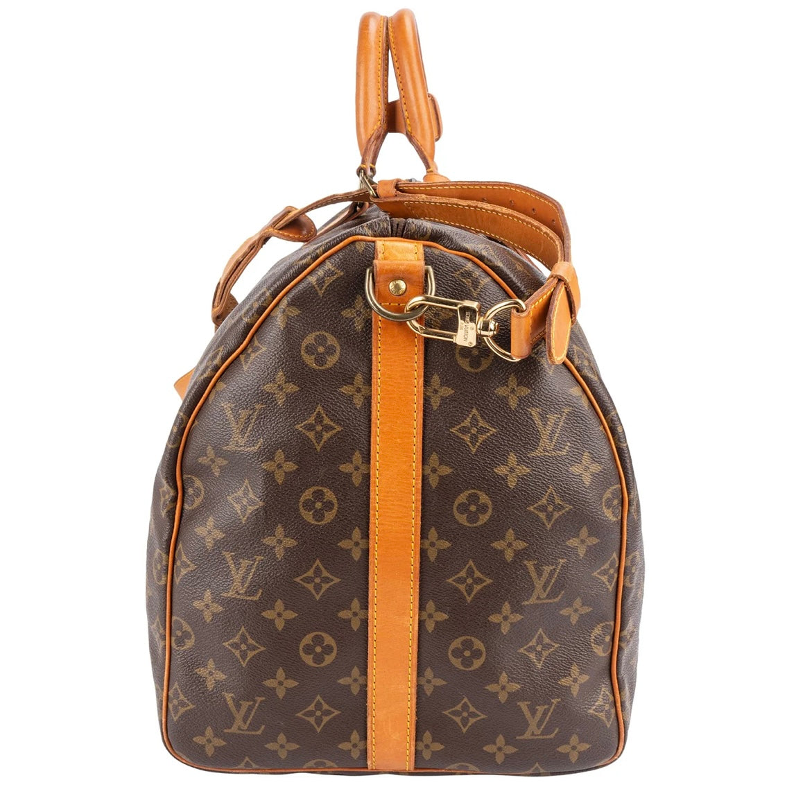 Louis Vuitton Monogram Canvas Keepall 55 Bandoulière Travel Bag