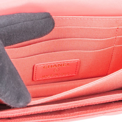 Chanel Quilted Lambskin Wallet On Chain Crossbody Bag