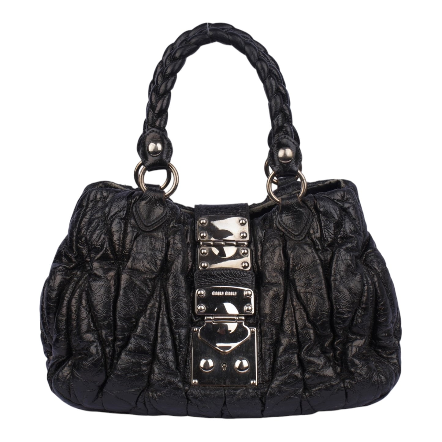 Miu Miu Quilted Leather Handbag