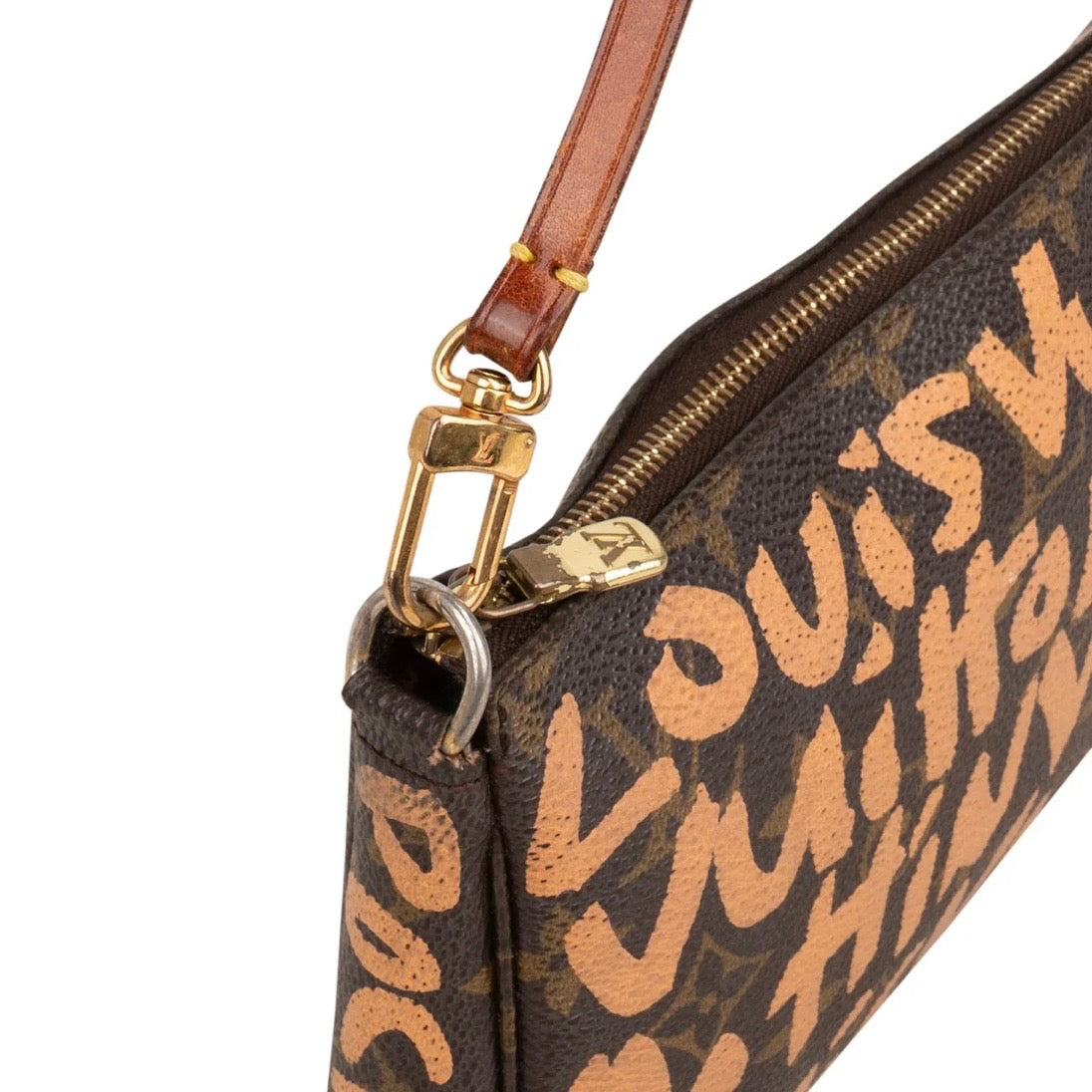 Louis Vuitton Monogram Graffiti Pochette Accessoires Handbag