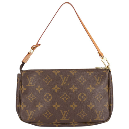 Louis Vuitton Canvas Monogram Pochette Accessory Handbag