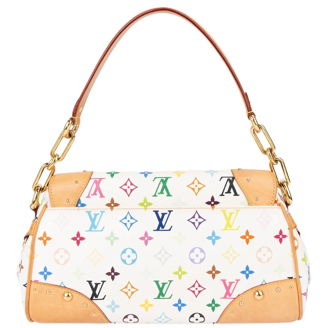 Louis Vuitton Monogram Murakami Multicolor Beverly MM Shoulder Bag