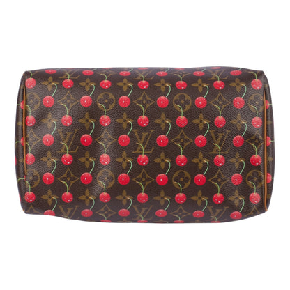 Louis Vuitton Canvas Monogram Limited Cherry Speedy 25