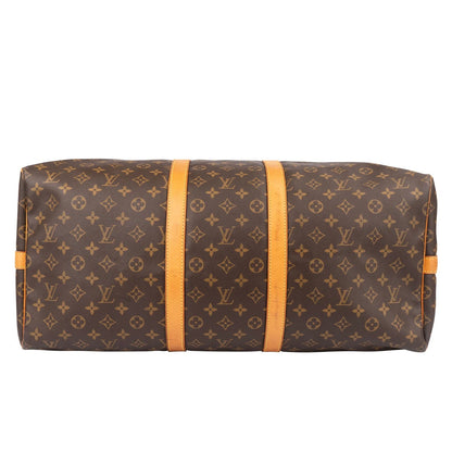 Louis Vuitton Canvas Monogram Keepall Bandouliere 55