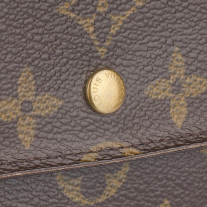 Louis Vuitton Canvas Monogram Sarah Wallet