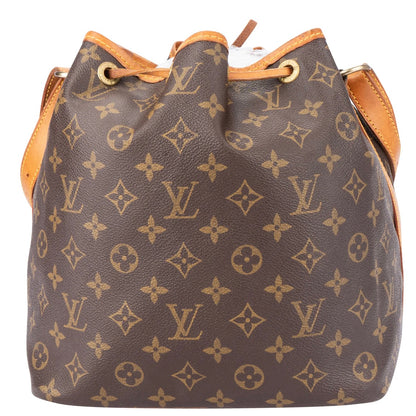 Louis Vuitton Canvas Monogram Sac Noe Petit