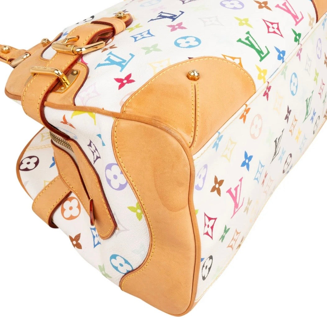 Louis Vuitton Monogram Murakami Multicolor Claudia Shoulder Bag