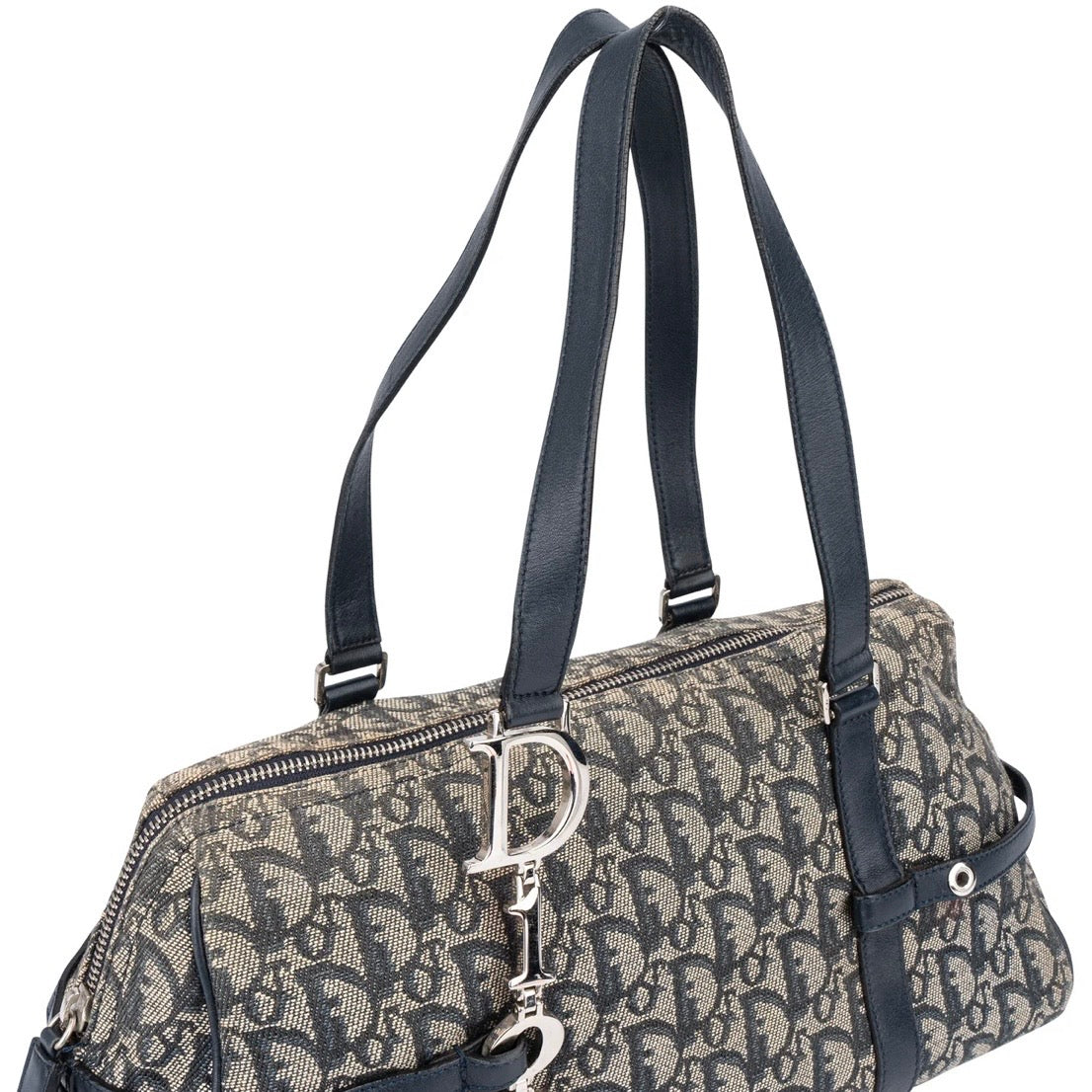 Christian Dior Trotter Monogram Boston Handbag