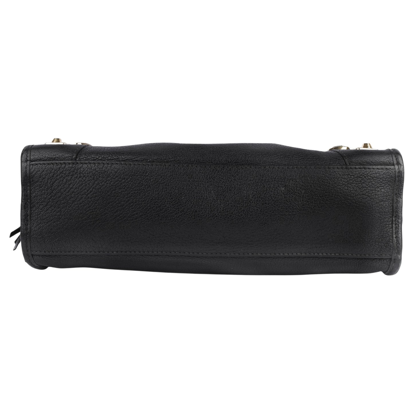 Balenciaga Black Leather City Handbag
