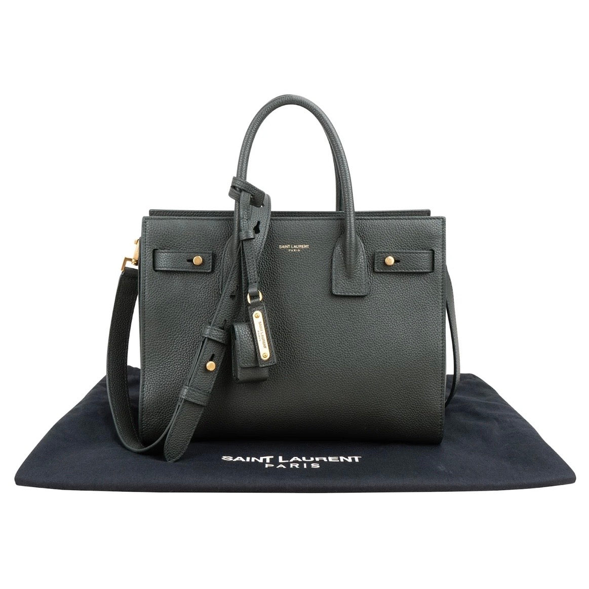 Yves Saint Laurent
Grained Calfskin Small Sac de Jour Handbag