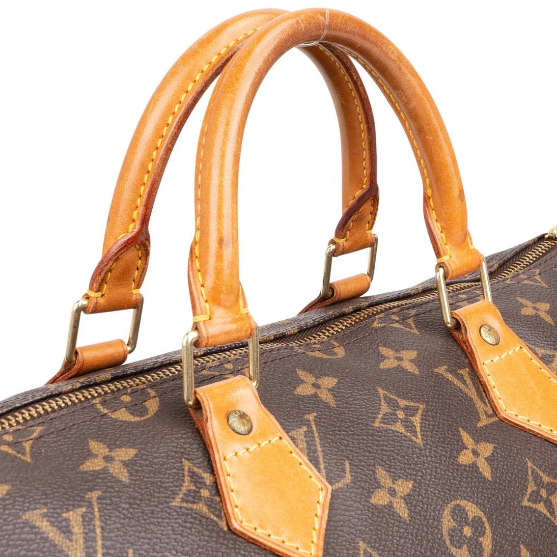 Louis Vuitton Canvas Monogram Speedy 35 Handbag