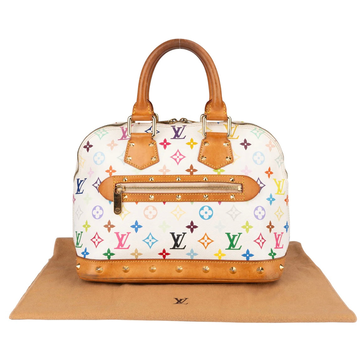 Louis Vuitton Limited Murakami Multicolor Alma PM Handbag