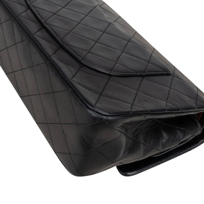 Chanel Quilted Lambskin 24K Gold Medium Double Flap Crossbody Bag