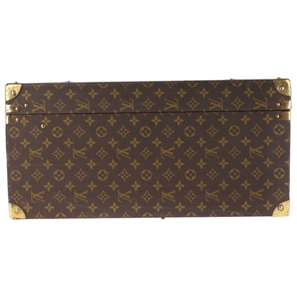 Louis Vuitton Canvas Monogram Bisten 80 Suitcase Trunk